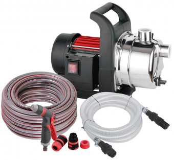 Pompa Strend Pro Garden MJP1000 INOX, 1000W, 57 l/min, gradina, set complet