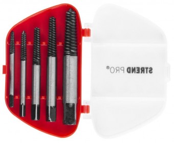 Extractor de șuruburi sparte 5buc 3-19mm Strend Pro