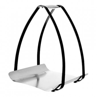 Coș de foc Homefire LH006SB, 36 cm, pentru bușteni de sobă