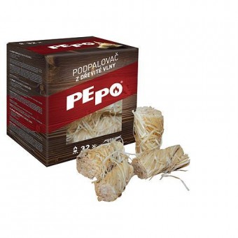 Firestarter PE-PO®, vata de lemn, 100 buc, 5 cm