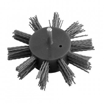 Perie flapper 100mm Lion, nailon, tija