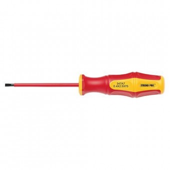 Șurubelniță plată Strend Pro CX547A, VDE 0,6x3,5x100 mm