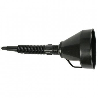 Pâlnie flexibilă pentru benzină PVC + filtru 140mm