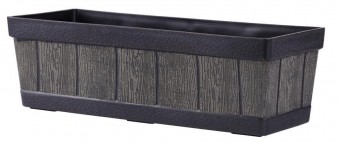 Ghiveci GDA Woodeff 816, natural, 46x17x14 cm