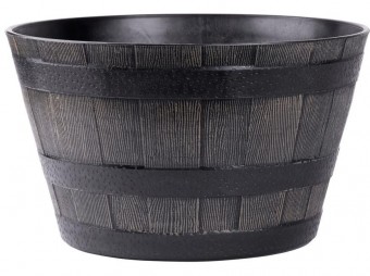 Ghiveci pentru flori GDA Woodeff 832, natural, 39x28 cm, cutie