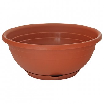 Ghiveci rotund 30x12cm ICS SERENELLA