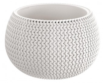 Ghiveci de flori SPLOFY Bol 290x195 mm, alb