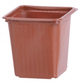 Ghiveci de flori Strend Pro, pentru rasad, patrat 8x8x8 cm