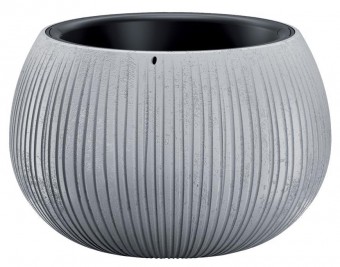 Ghiveci BETON Bol, 29 / 19x20 cm, gri