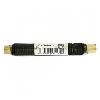 Sarma zincata 0,65 mm 100g Strend Pro, negru