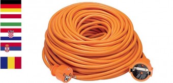 Cablu de gradina cu priza GERMANA Strend Pro DG-YDB01 20 m, HUN, ROM, SRB, CRO