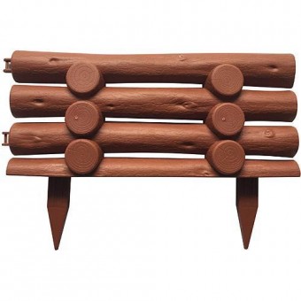 Gard de gradina GF067, 44x31 cm, plastic, teracota