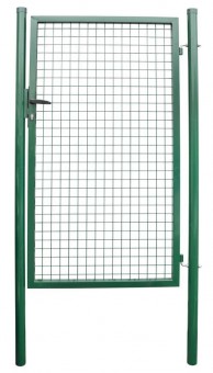 Poarta METALTEC ECO 1000x1000 mm, gradina, verde, ZN+PVC