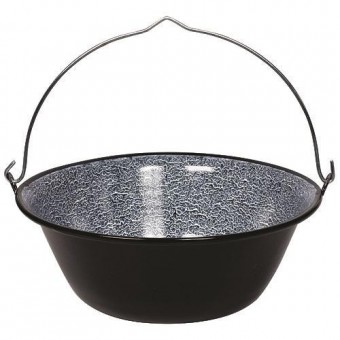 Tuci gulaș 20 litri. emailat 470 mm