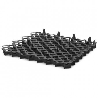 Pavele cu iarba GardenPUZZLE I, 492/39 mm, negru, UV