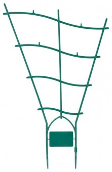Grila GreenGarden, suport pentru flori si plante, horticola, verde, PP, 180x290 mm