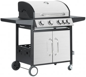 Grill Strend Pro Manresa, BBQ, gaz, 4 arzatoare