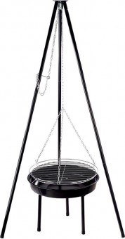 Gratar BBQ bavarez, inaltime gratar reglabil 32-66/150 cm