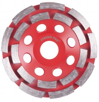 Disc de șlefuit Strend Pro CGW22, 115 mm, 2 rânduriCup, beton