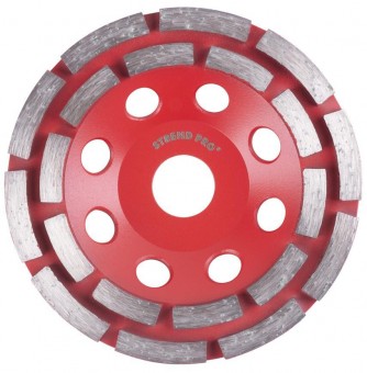 Disc de șlefuit Strend Pro CGW22, 125 mm, 2 rânduriCup, beton