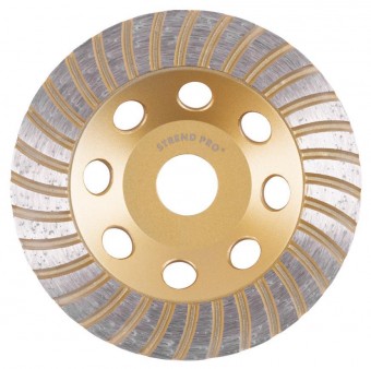 Disc de șlefuit Strend Pro CGW26, 125 mm, TurboCup, beton