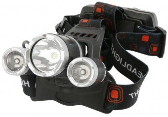 Lampă frontală Strend Pro H931, T6+2 XPE 300 lm, 1200mAh, încărcare USB