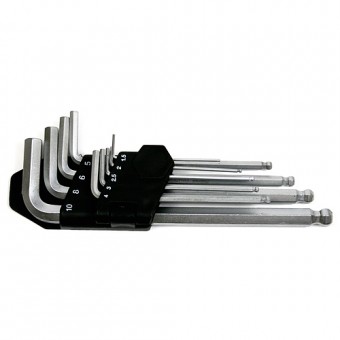 Set chei hexagonale 9buc, Strend Pro, cu bila