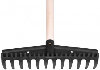 Rake Strend Pro Premium S892, 12z, cu două fețe, cu mâner, 325x115 mm