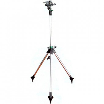 Aspersor cu impuls PVC / suport metalic telescopic 500 - 800mm