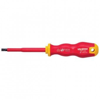 Șurubelniță plată izolată Whirlpower® 3.0 / 100mm, DIN5264, VDE 1000V, GS