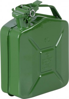Canister JerryCan LD5, 5 lumi, metal, pentru PHM, verde
