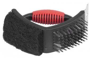 Brush Strend Pro Grill, BBQ, 3 unghi, manual, cu maner din silicon