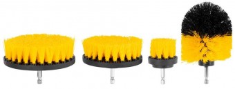 Perii Strend Pro, set, curatare, pentru burghiu, 4 piese