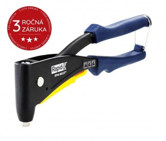 Clește RAPID RP40 MULTI, cap universal, calibre, clește manual profesional pentru nituire pentru nituri sparte
