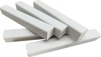 Chalk Strend Pro, alb, 1x1x10 cm, 12 buc