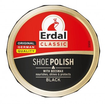 Crema Erdal, pentru pantofi, negru, 55 ml