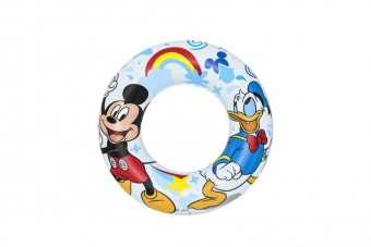 Circle Bestway® 91004, Mickey&Friends, roată, copii, gonflabil, 560 mm