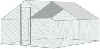 Kurín Strend Pro, pre hydinu, voliéra, klietka, so strechou, 3x4x2 m