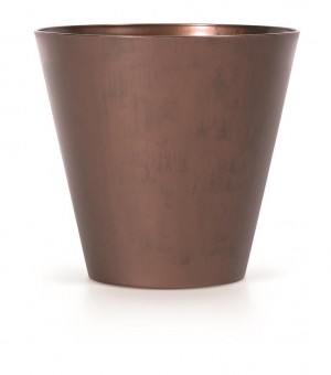 Ghiveci TUBUS Corten 400x373 mm, cupru