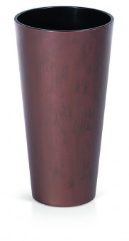 Ghiveci TUBUS Slim Corten 400x762 mm, cupru