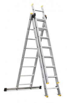 Scara Strend Pro DP 3x08, Alu, EN 131 max. 4,97 m, BASIC