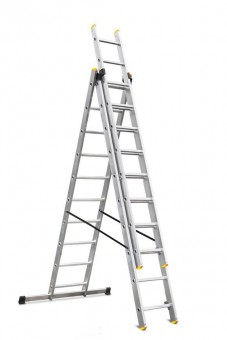 Scara Strend Pro DP 3x10, Alu, EN 131 max. 5,72 m, BASIC