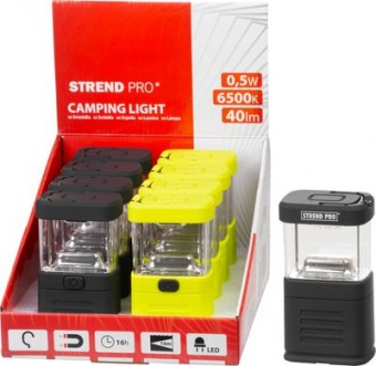 Lamp Strend Pro Camping CL565, 11 LED, 3xAAA, lampă de camping, Sellbox 8 buc