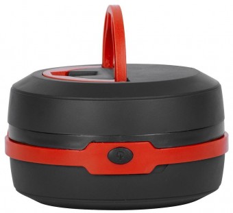 Lampă de camping Strend Pro, pliabilă, camping, 3xAA, roșu, 8,5x5/13 cm
