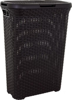 Coș de rufe Curver® STYLE 40L, maro, 61x26x44 cm