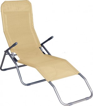 Sezlong JAMAICA, bej, 140x60x95 cm