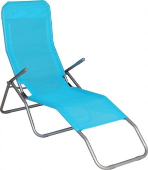 Sezlong JAMAICA, turcoaz, 140x60x95 cm