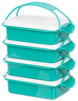 Cutie de prânz MagicHome CS336, 4 buc, 4x1 lit, PP/PE