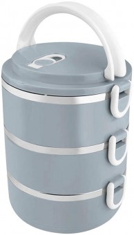 Cutie de prânz MagicHome LB933, 3 buc, 1,5 lit, albastru