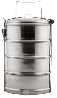 Cutie de prânz MagicHome SS682, 4x1,2 litri, oțel inoxidabil 16x26 cm
